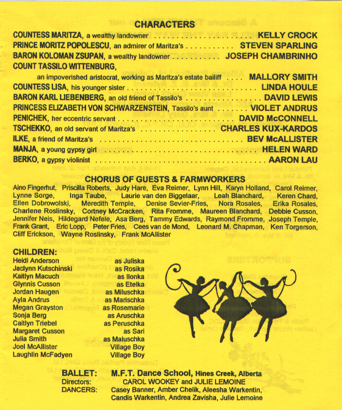 Maritza Program Page 5