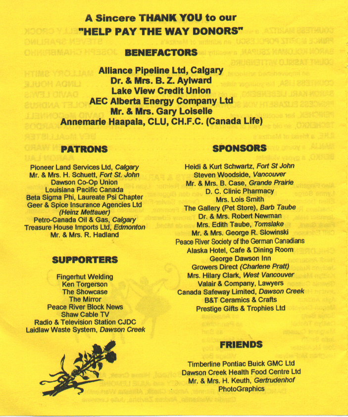 Maritza Program Page 6